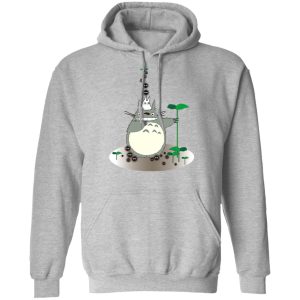 Soot Balls Totoro - Totoro and the Sootballs Hoodie-Apparel, Hoodie, My Neighbor Totoro, Soot Balls Totoro