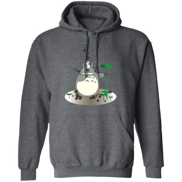 Soot Balls Totoro - Totoro and the Sootballs Hoodie-Apparel, Hoodie, My Neighbor Totoro, Soot Balls Totoro