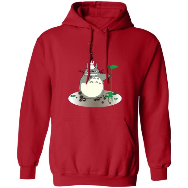 Soot Balls Totoro - Totoro and the Sootballs Hoodie-Apparel, Hoodie, My Neighbor Totoro, Soot Balls Totoro