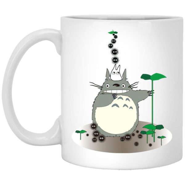 My Neighbour Totoro Cast - Totoro and the Sootballs Mug-House Decor, Mug, My Neighbor Totoro, My Neighbour Totoro Cast