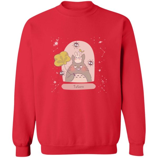 Totoro And Mei - Totoro cute Fanart Sweatshirt-Apparel, My Neighbor Totoro, Sweatshirt, Totoro And Mei