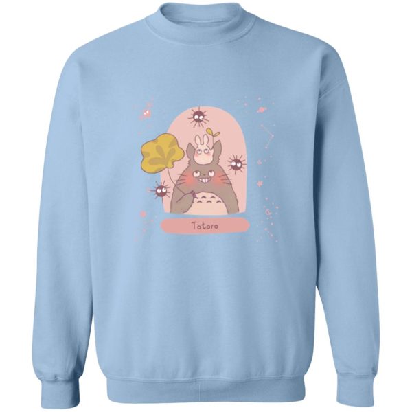 Totoro And Mei - Totoro cute Fanart Sweatshirt-Apparel, My Neighbor Totoro, Sweatshirt, Totoro And Mei