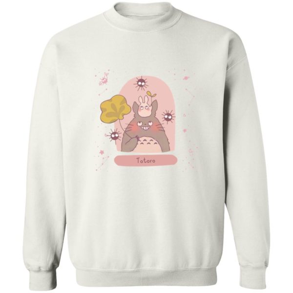 Totoro And Mei - Totoro cute Fanart Sweatshirt-Apparel, My Neighbor Totoro, Sweatshirt, Totoro And Mei