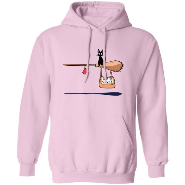 Kiki's Delivery Service Characters - Kiki’s Delivery Service – Not in Service Hoodie-Apparel, Hoodie, Kiki's Delivery Service, Kiki's Delivery Service Characters