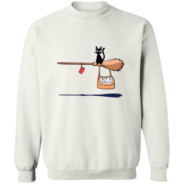 Kiki’s Delivery Service – Not in Service Sweatshirt-Apparel, Kiki's Delivery Service, Sweatshirt