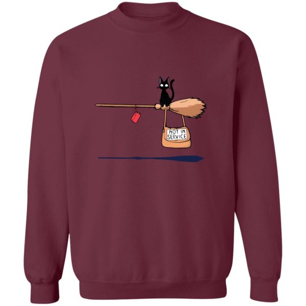 Kiki’s Delivery Service – Not in Service Sweatshirt-Apparel, Kiki's Delivery Service, Sweatshirt