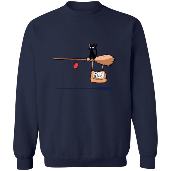 Kiki’s Delivery Service – Not in Service Sweatshirt-Apparel, Kiki's Delivery Service, Sweatshirt