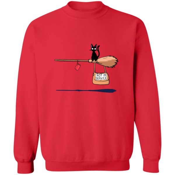 Kiki’s Delivery Service – Not in Service Sweatshirt-Apparel, Kiki's Delivery Service, Sweatshirt