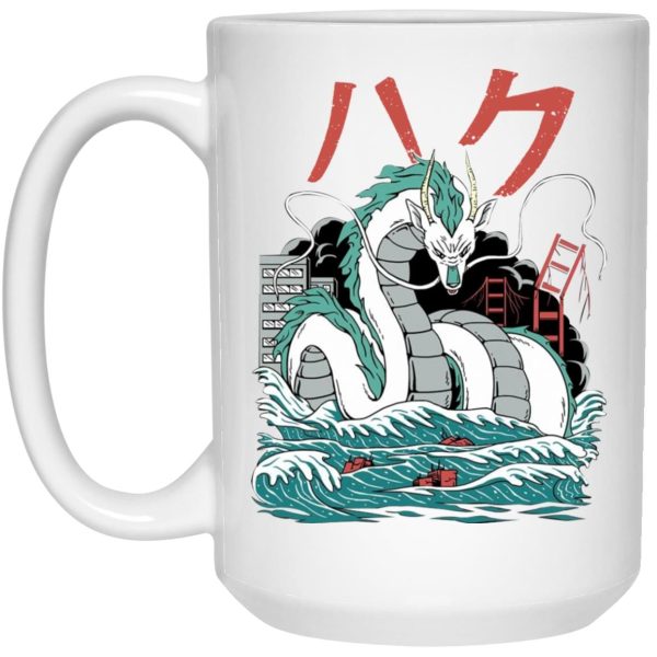 Bathhouse Spirited Away - Spirited Away – Haku Dragon Harajuku Style Mug-Bathhouse Spirited Away, House Decor, Mug, Spirited Away