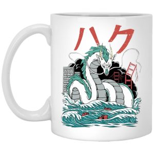 Bathhouse Spirited Away - Spirited Away – Haku Dragon Harajuku Style Mug-Bathhouse Spirited Away, House Decor, Mug, Spirited Away