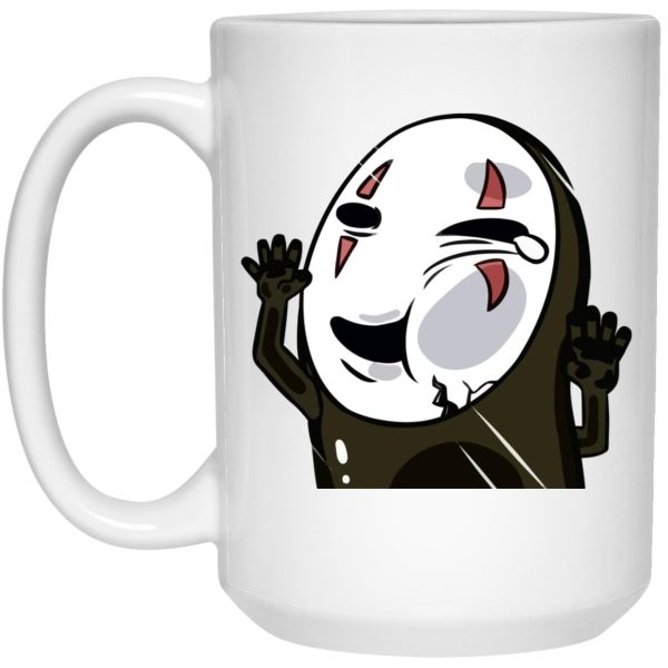 Minimalistic Spirited Away Wallpaper Phone - Trapped Kaonashi No Face Mug-House Decor, kaonashi, Minimalistic Spirited Away Wallpaper Phone, Mug, no face, Spirited Away