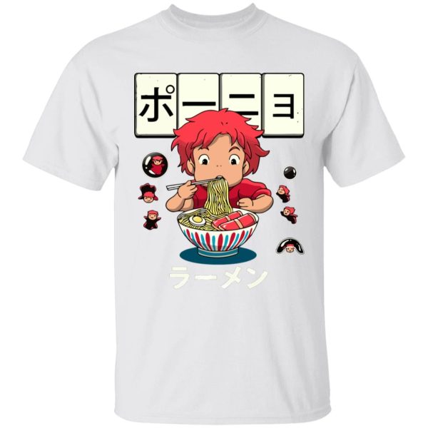 Ponyo Film - Ponyo very first Ramen T Shirt for Kid-Ponyo Film