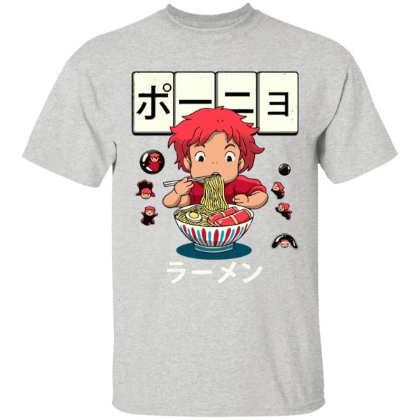 Ponyo Film - Ponyo very first Ramen T Shirt for Kid-Ponyo Film