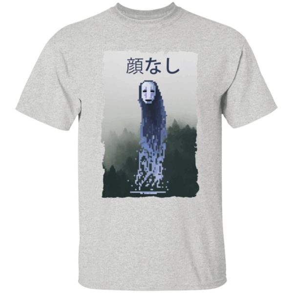 How Long Is Spirited Away - Spirited Away No Face Kaonashi 8bit T Shirt for Kid-How Long Is Spirited Away