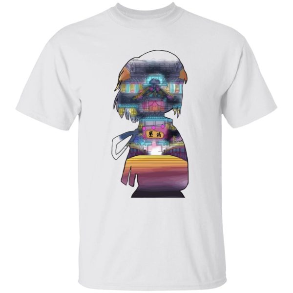 Spirited Away Live Action - Spirited Away – Sen and The Bathhouse Cutout Colorful T Shirt for Kid-Spirited Away Live Action