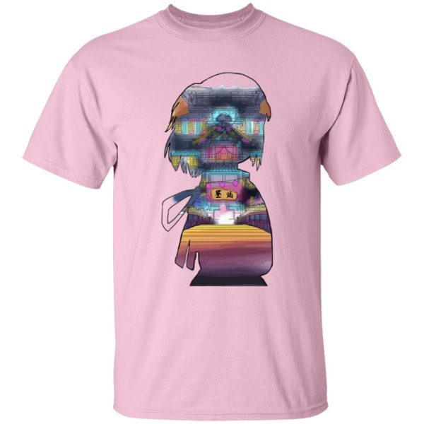 Spirited Away Live Action - Spirited Away – Sen and The Bathhouse Cutout Colorful T Shirt for Kid-Spirited Away Live Action