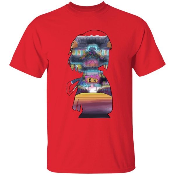 Spirited Away Live Action - Spirited Away – Sen and The Bathhouse Cutout Colorful T Shirt for Kid-Spirited Away Live Action