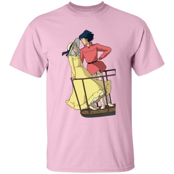 Howl Howl's Moving Castle - Howl’s Moving Castle – Sophie and Howl Gazing at Each other T Shirt for Kid-Howl Howl's Moving Castle