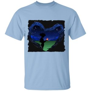 Witch Howl's Moving Castle - Howl’s Moving Castle – Howl meets Calcifer T Shirt for Kid-Witch Howl's Moving Castle