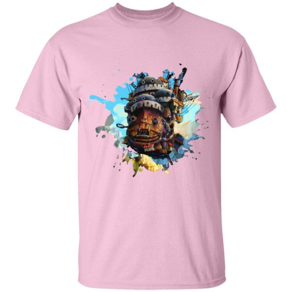 Diana Wynne Jones Howl's Moving Castle - Howl’s Moving Castle Painting T Shirt for Kid-Diana Wynne Jones Howl's Moving Castle