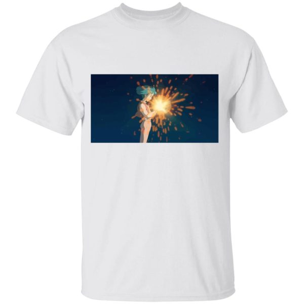 Special Edition Howl's Moving Castle - Howl’s Moving Castle – Howl meets Calcifer Color T Shirt for Kid-Special Edition Howl's Moving Castle