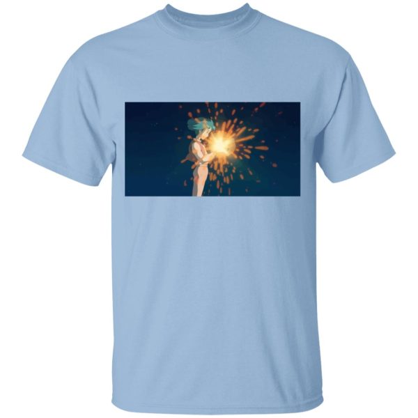 Special Edition Howl's Moving Castle - Howl’s Moving Castle – Howl meets Calcifer Color T Shirt for Kid-Special Edition Howl's Moving Castle