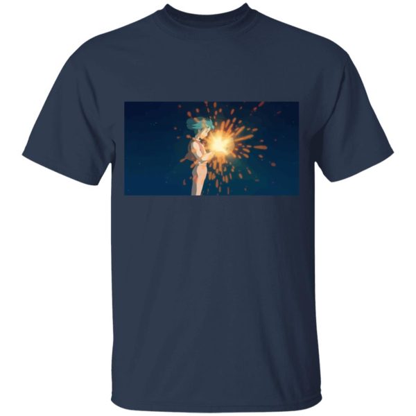 Special Edition Howl's Moving Castle - Howl’s Moving Castle – Howl meets Calcifer Color T Shirt for Kid-Special Edition Howl's Moving Castle