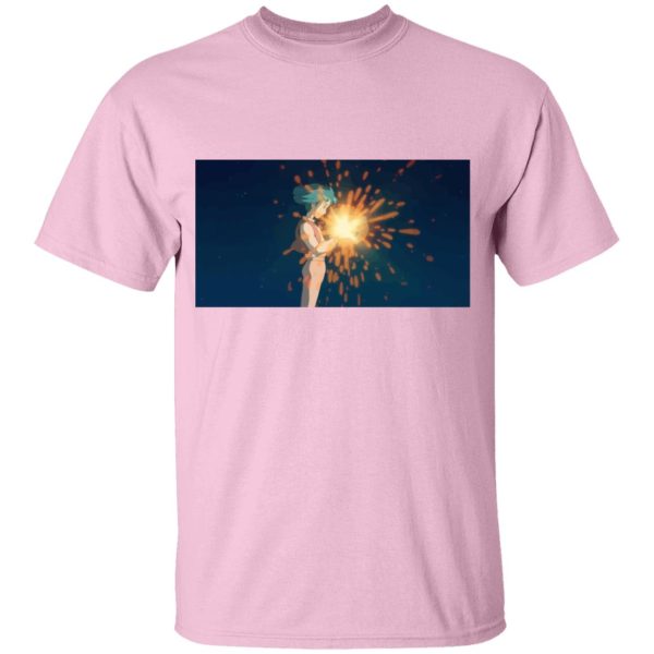 Special Edition Howl's Moving Castle - Howl’s Moving Castle – Howl meets Calcifer Color T Shirt for Kid-Special Edition Howl's Moving Castle