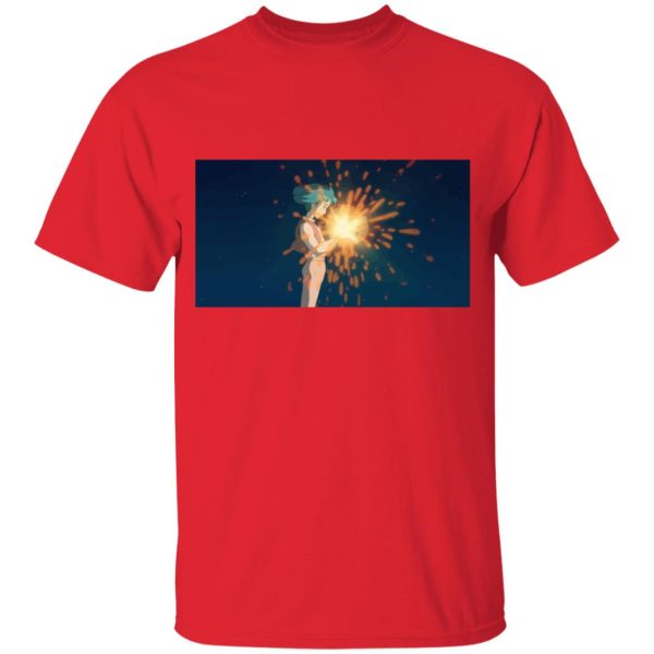 Special Edition Howl's Moving Castle - Howl’s Moving Castle – Howl meets Calcifer Color T Shirt for Kid-Special Edition Howl's Moving Castle