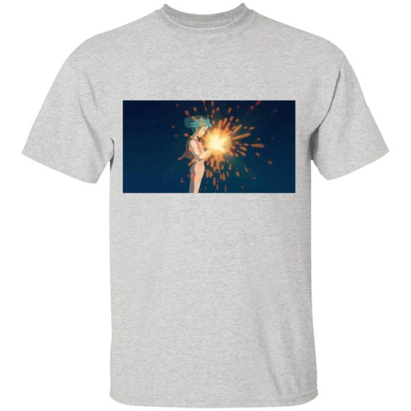 Special Edition Howl's Moving Castle - Howl’s Moving Castle – Howl meets Calcifer Color T Shirt for Kid-Special Edition Howl's Moving Castle