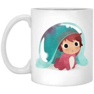 Ponyo English Cast - Ponyo Water Color Mug-House Decor, Mug, ponyo, Ponyo English Cast