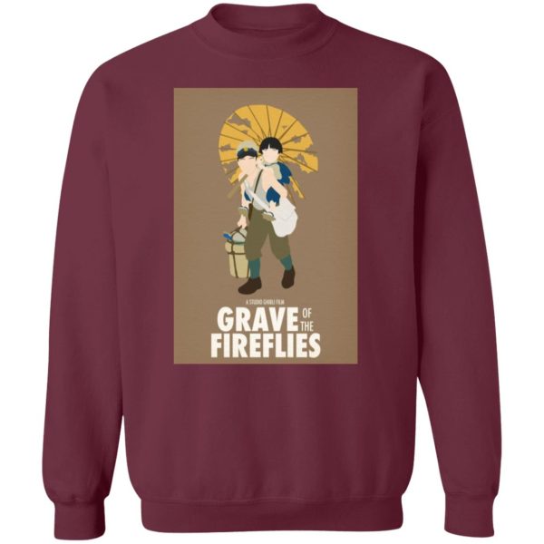 Grave Of The Fireflies Stream - Grave of The Fireflies Simply Poster Sweatshirt-Grave Of The Fireflies Stream