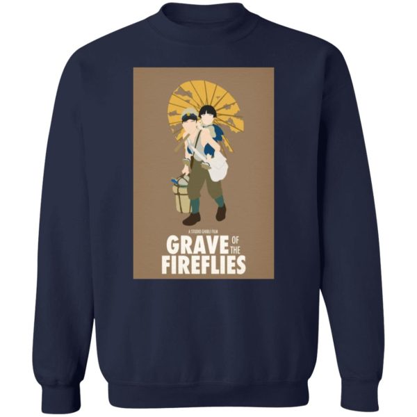 Grave Of The Fireflies Stream - Grave of The Fireflies Simply Poster Sweatshirt-Grave Of The Fireflies Stream