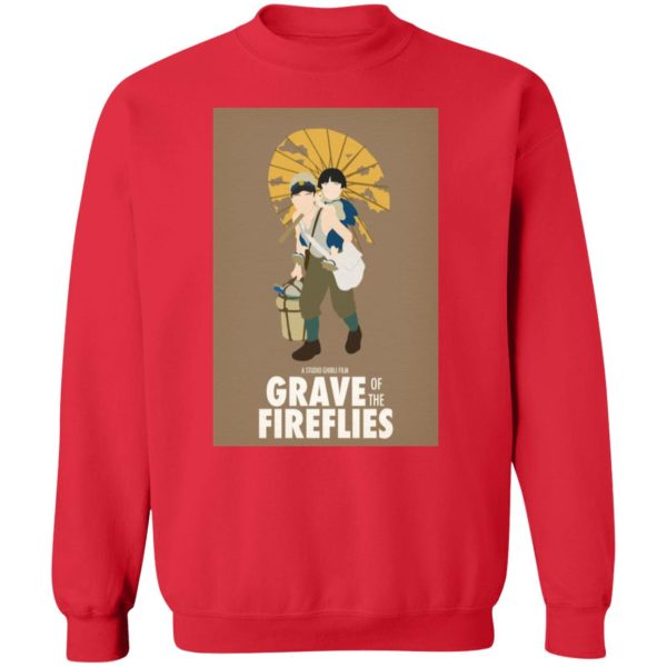 Grave Of The Fireflies Stream - Grave of The Fireflies Simply Poster Sweatshirt-Grave Of The Fireflies Stream