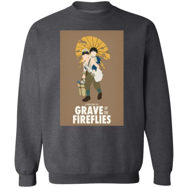 Grave Of The Fireflies Stream - Grave of The Fireflies Simply Poster Sweatshirt-Grave Of The Fireflies Stream