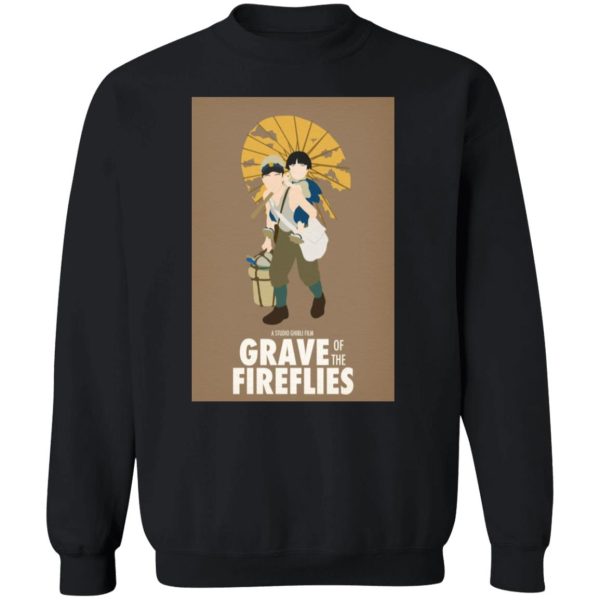 Grave Of The Fireflies Stream - Grave of The Fireflies Simply Poster Sweatshirt-Grave Of The Fireflies Stream