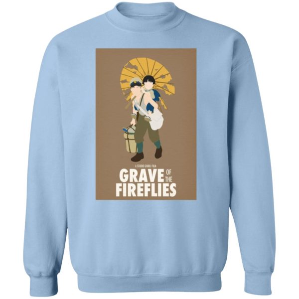 Grave Of The Fireflies Stream - Grave of The Fireflies Simply Poster Sweatshirt-Grave Of The Fireflies Stream