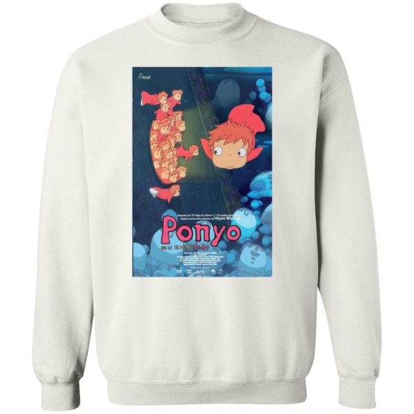 Sosuke Ponyo - Ponyo Poster – Spanish Version Sweatshirt-Sosuke Ponyo