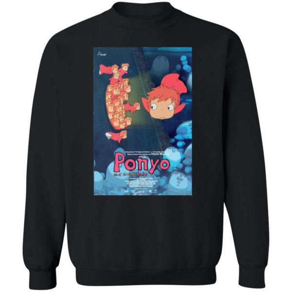 Sosuke Ponyo - Ponyo Poster – Spanish Version Sweatshirt-Sosuke Ponyo