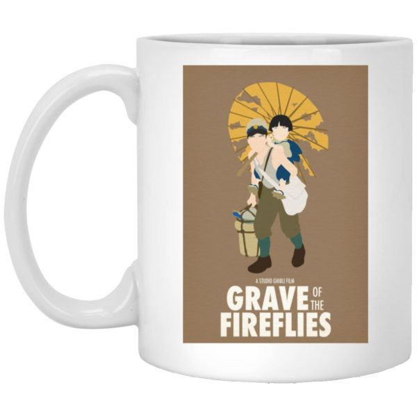 Graves Of The Fireflies - Grave of The Fireflies Simply Poster Mug-Graves Of The Fireflies