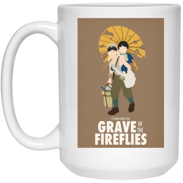 Graves Of The Fireflies - Grave of The Fireflies Simply Poster Mug-Graves Of The Fireflies