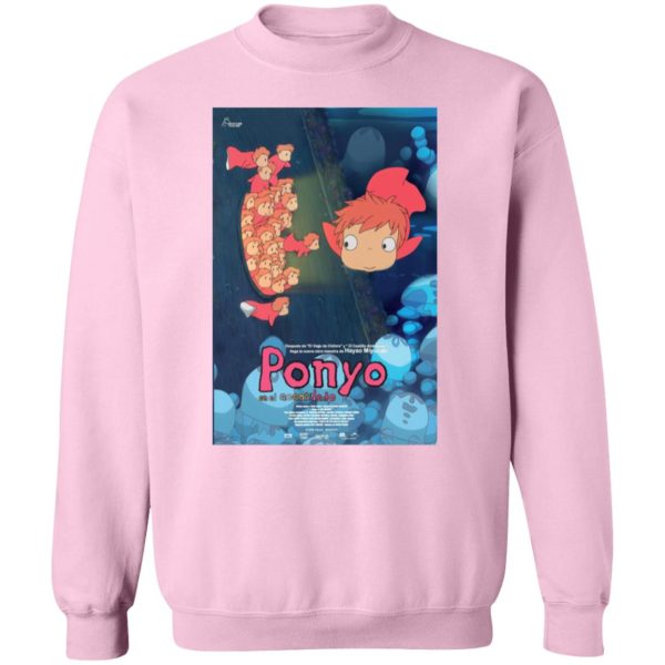 Sosuke Ponyo - Ponyo Poster – Spanish Version Sweatshirt-Sosuke Ponyo