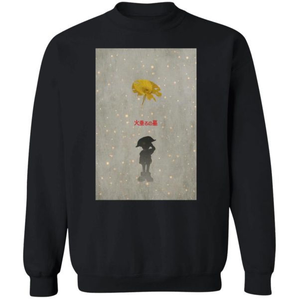 Grave Of The Fireflies Streaming - Grave of The Fireflies – Setsuko Simply Version Sweatshirt-Grave Of The Fireflies Streaming