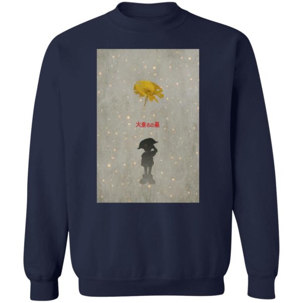 Grave Of The Fireflies Streaming - Grave of The Fireflies – Setsuko Simply Version Sweatshirt-Grave Of The Fireflies Streaming