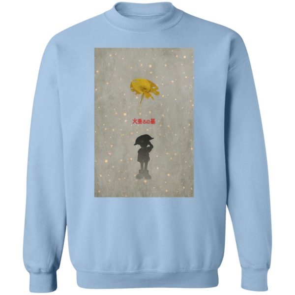 Grave Of The Fireflies Streaming - Grave of The Fireflies – Setsuko Simply Version Sweatshirt-Grave Of The Fireflies Streaming