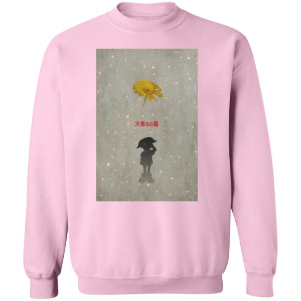 Grave Of The Fireflies Streaming - Grave of The Fireflies – Setsuko Simply Version Sweatshirt-Grave Of The Fireflies Streaming