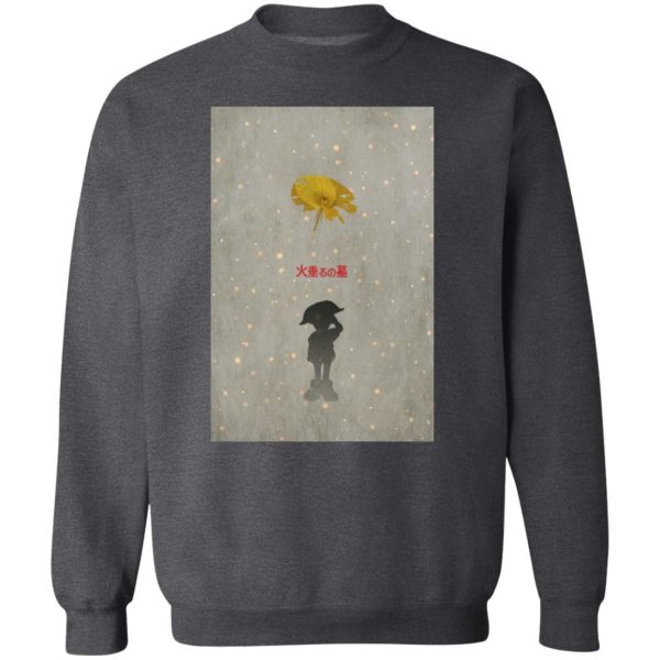 Grave Of The Fireflies Streaming - Grave of The Fireflies – Setsuko Simply Version Sweatshirt-Grave Of The Fireflies Streaming