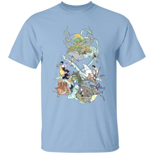 Hayao Miyazaki Totoro - Ghibli Characters Color Collection T Shirt for Kid-Hayao Miyazaki Totoro