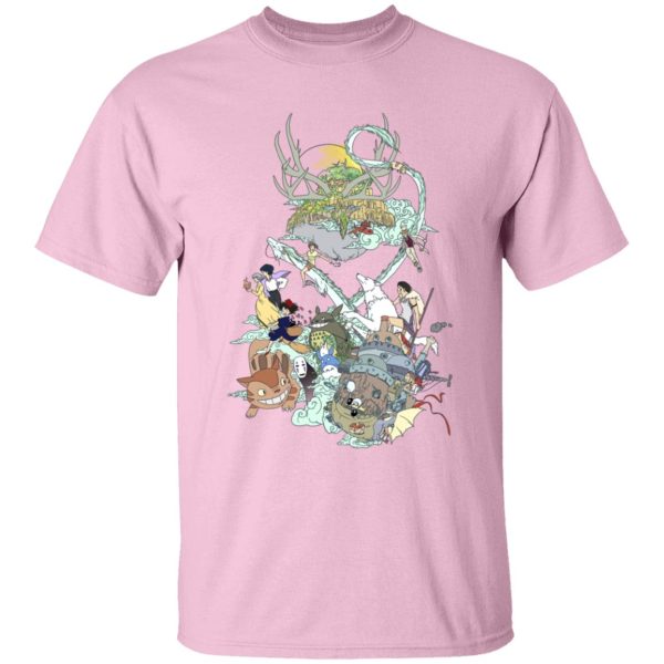 Hayao Miyazaki Totoro - Ghibli Characters Color Collection T Shirt for Kid-Hayao Miyazaki Totoro