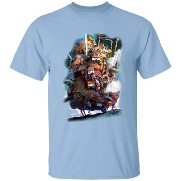 Howl's Moving Castle Music Sheet Piano - Howl’s Moving Caslte on the Sky T Shirt for Kid-Howl's Moving Castle Music Sheet Piano